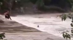 VIDEO tres personas son arrastradas por un río tras tormenta Alberto en Guatemala