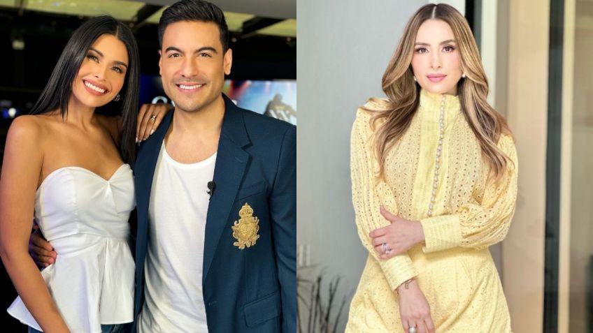 Kristal Silva comparte una foto junto a Carlos Rivera y Cynthia Rodríguez reacciona