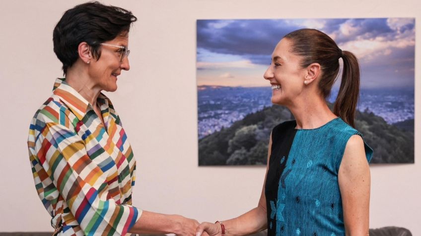 Claudia Sheinbaum recibe a Jane Fraser, destaca futuro promisorio del país