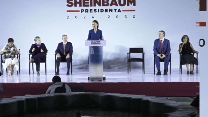 Ellos son los seis integrantes del gabinete presidencial de Claudia Sheinbaum presentados hoy