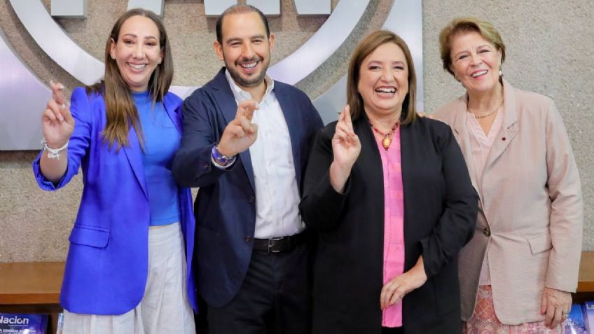 Xóchitl Gálvez y Marko Cortés hacen las paces tras derrota electoral