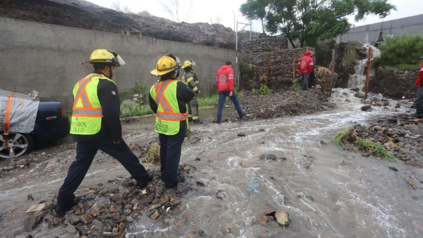 Tormenta tropical "Alberto" deja inundaciones, cierre de puentes y carreteras en Coahuila, rescatan a 25 personas