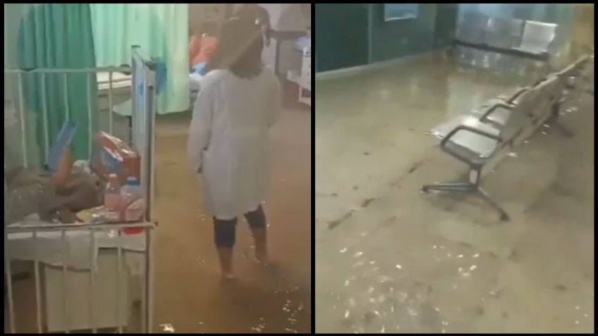 Hospitales y calles inundadas, así como otras afectaciones deja remanentes de Alberto en Oaxaca