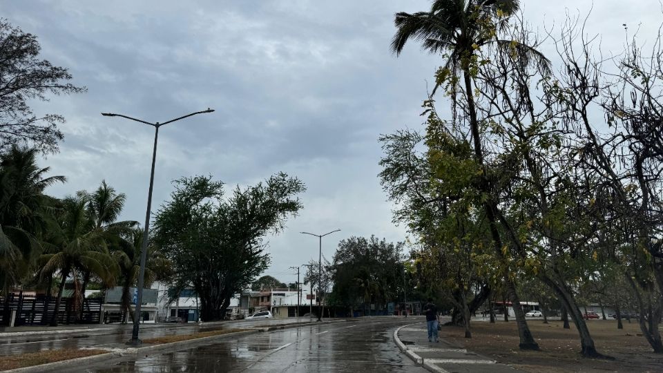 En municipios como Aldama, Victoria y parte de la  frontera, hubo lluvias fuertes.