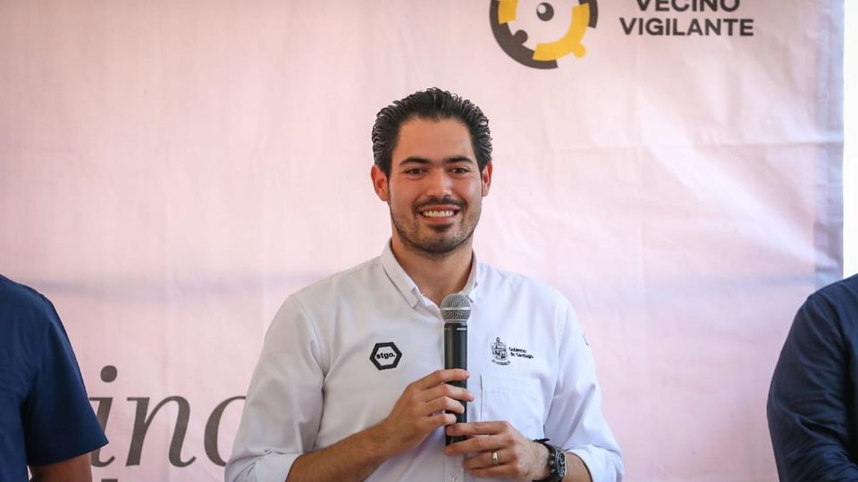 David de la Peña, electo para un segundo mandato en Santiago, Nuevo León.