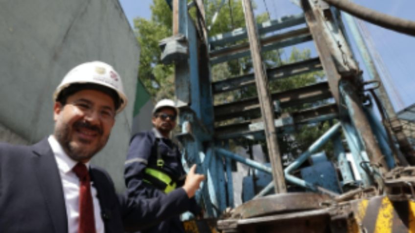 Inicia gobierno capitalino obras en pozo Barrio del Niño Jesús en Coyoacán que beneficiará a 17 mil habitantes