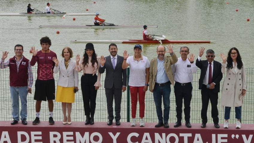 Renueva gobierno capitalino la pista olímpica de remo y canotaje “Virgilio Uribe”, en Xochimilco, con una inversión de 16 mdp