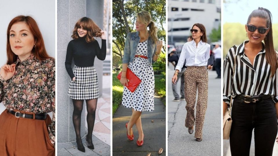 Mira cómo puedes combinar tus prendas print para obtener unos looks increíbles