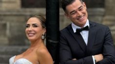 Tunden a Carmen Muñoz por su vestido en boda religiosa con Juan Ángel Esparza, la iglesia se pronuncia