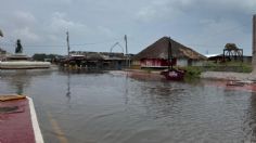 Cierran playa Miramar por fuertes lluvias