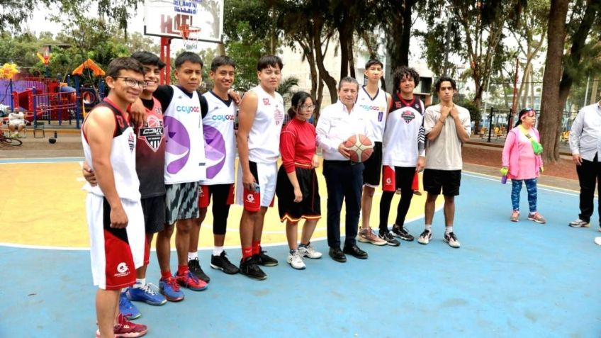 Entrega Giovani Gutiérrez Polideportivo de primer nivel en Culhuacanes