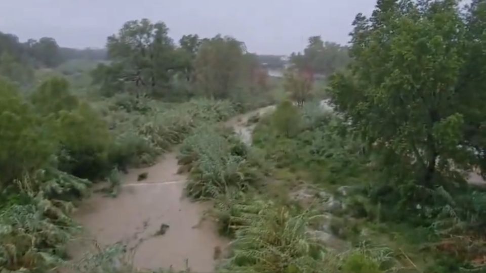 Desbordamiento de caudales en Tamaulipas