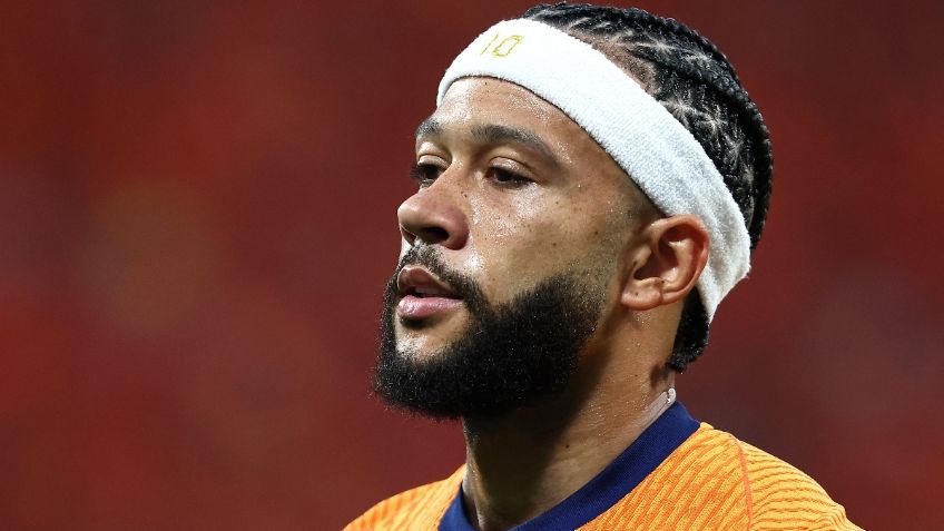 Eurocopa: la icónica cinta para el cabello del futbolista Memphis Depay causa furor en Países Bajos