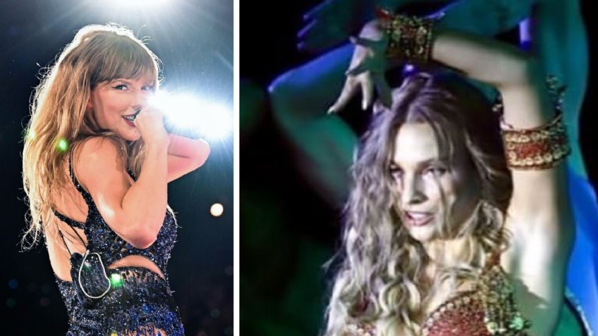 Tras el estreno de “Aventurera”, Irina Baeva es comparada con Taylor Swift porque ninguna sabe bailar: “Más tiesa no se puede ver”