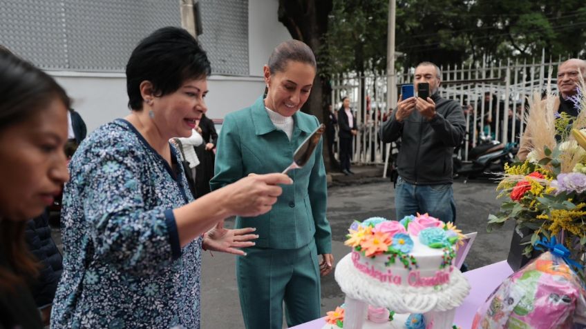 Sheinbaum agradece felicitaciones y muestras de afecto de la gente por cumpleaños 62