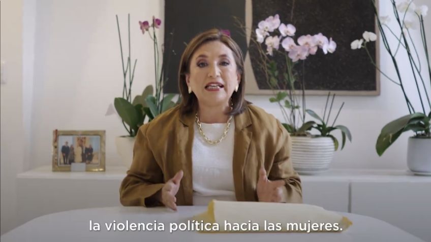 Xóchitl Gálvez envía manual de lenguaje no sexista a AMLO y lo llama "violentador"