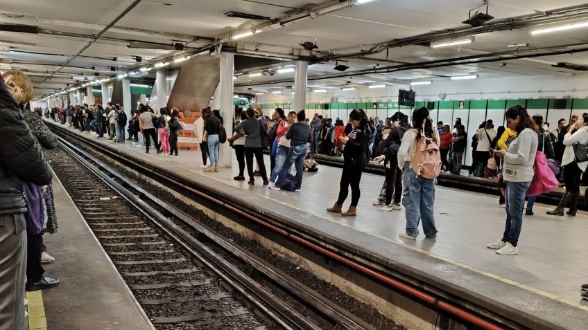 Por lluvia, aplican marcha de seguridad en todas las líneas del Metro hoy, martes 25 de junio