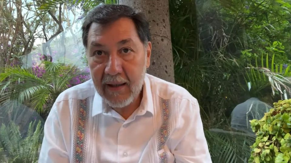 Gerardo Fernández Noroña, en una transmisión realizada en sus redes sociales.