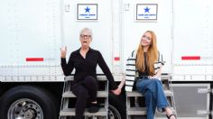 Lindsay Lohan y Jamie Lee Curtis enloquecen al internet con las primeras fotos del rodaje de "Un viernes de locos 2"