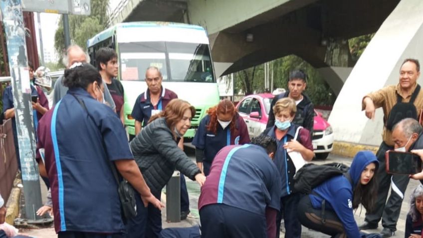 Detienen a hombre acusado de atropellar a trabajadores de limpieza del IPN durante manifestación