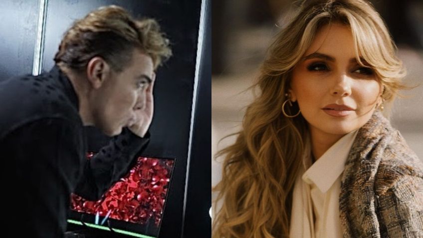 ¿Exceso de filtros? Angélica Rivera y Cristian Castro desatan polémica con su FOTO viral