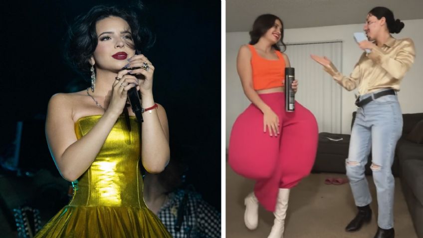 En redes se van contra Ángela Aguilar y crean el trend panty espuma; sus fans la defienden: “Ya quisieran tener su cuerpo”