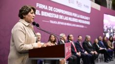 Gobernadora Delfina Gómez firma con la Federación plan para mujeres: Gabinete recibe capacitación de Inmujeres