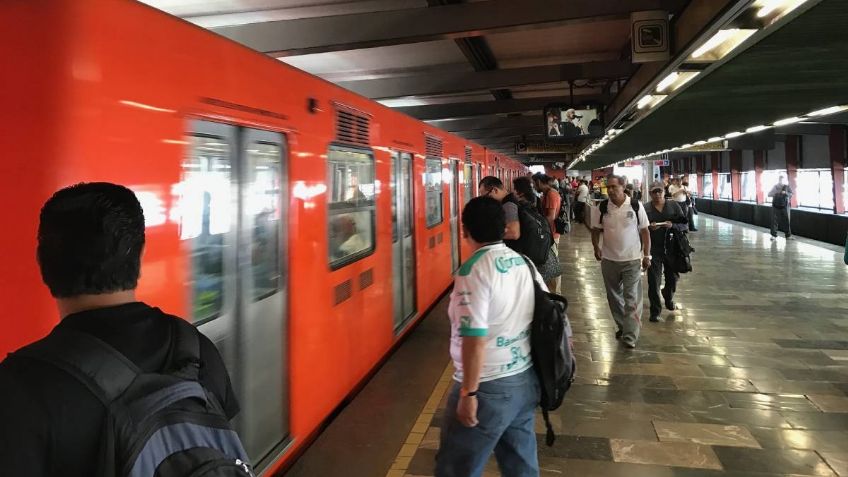 Policía salva la vida de una bebé de 6 meses que se asfixiaba en la estación Merced del Metro CDMX