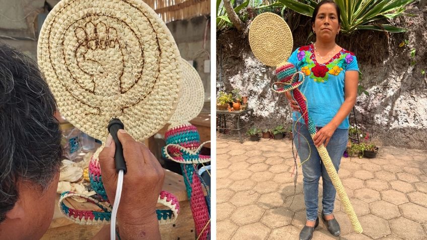 Las mujeres oaxaqueñas que fabricaron el bastón de mando de Sheinbaum