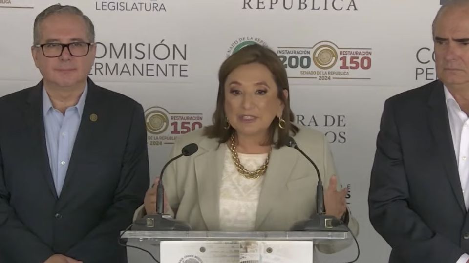 Xóchitl Gálvez, excandidata presidencial y senadora por el PAN.