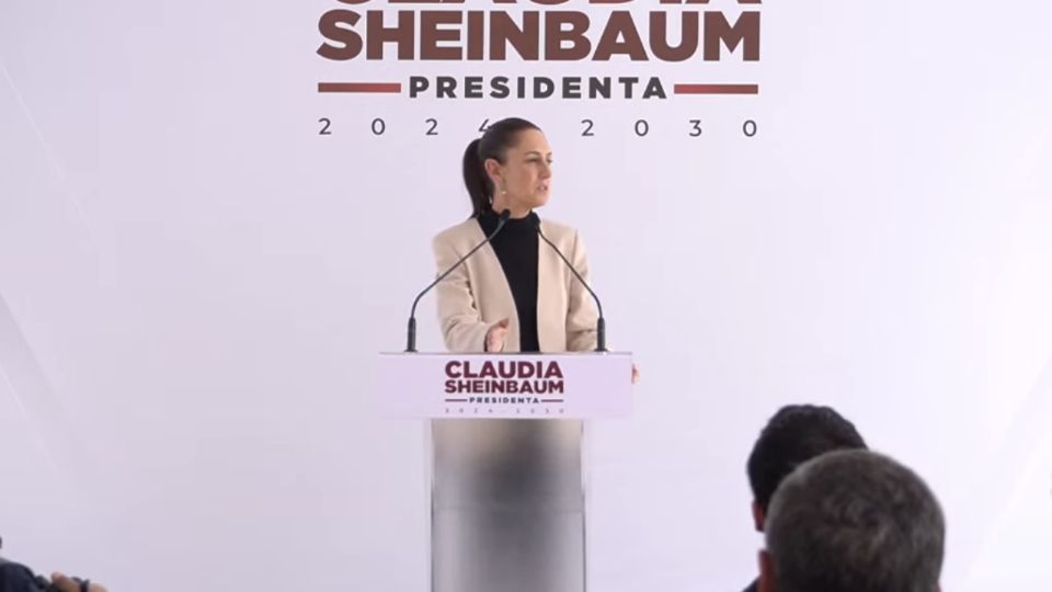 Claudia Sheinbaum Pardo, en conferencia de prensa este miércoles.