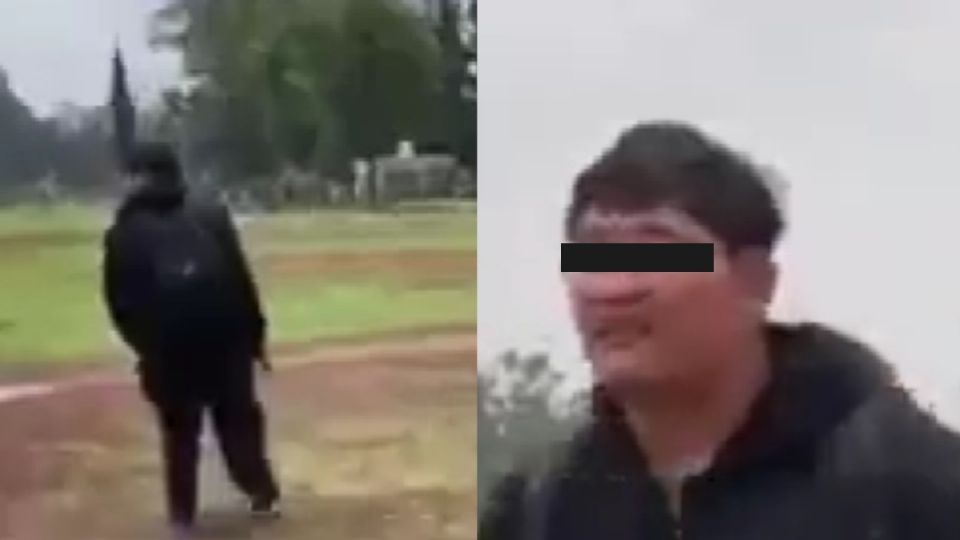 El joven ha sido identificado por algunos usuarios de redes.