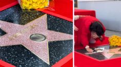 Jenni Rivera ya tiene estrella en el Paseo de Hollywood y su madre Doña Rosa parte en llanto al ver el homenaje a su hija