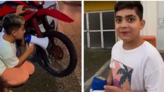 VIDEO: niño se vuelve viral al simular el sonido de una patrulla con su voz y asustar a los autos que pasan afuera de su casa