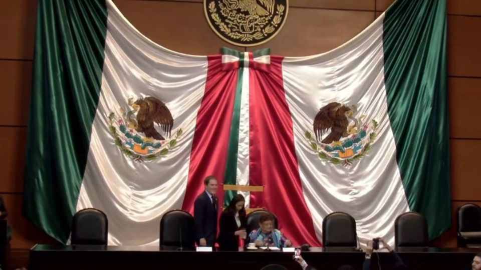 Ernestina Godoy, próxima consejera Jurídica de la Presidencia de la República, participa en los foros realizados en la Cámara de Diputados sobre la reforma al Poder Judicial.