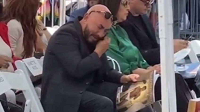 Lupillo Rivera rompe en llanto durante el homenaje a su hermana, Jenni Rivera: VIDEO