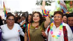 "Queremos una ciudad llena de alegría y respeto": Clara Brugada se declara aliada durante Marcha del Orgullo LGBTIQ+