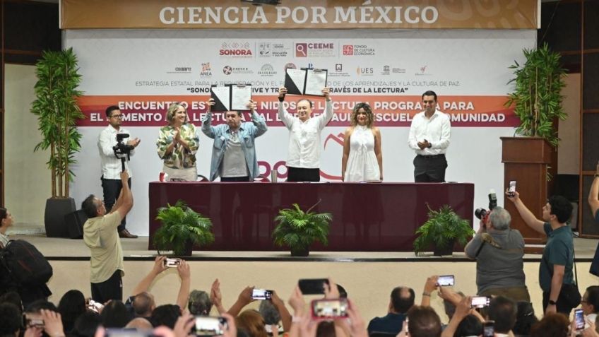 Alfonso Durazo inaugura Encuentro Estatal de Nidos de Lectura