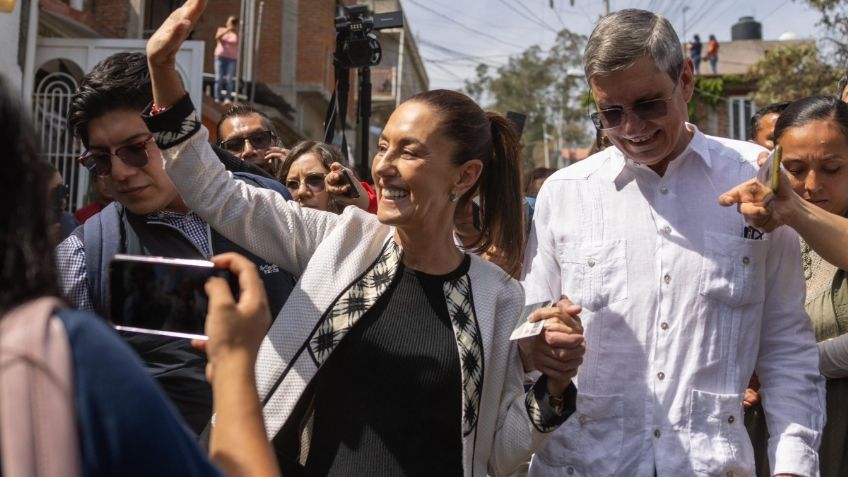 ¿Quiénes se irían a vivir con Claudia Sheinbaum a Palacio Nacional?