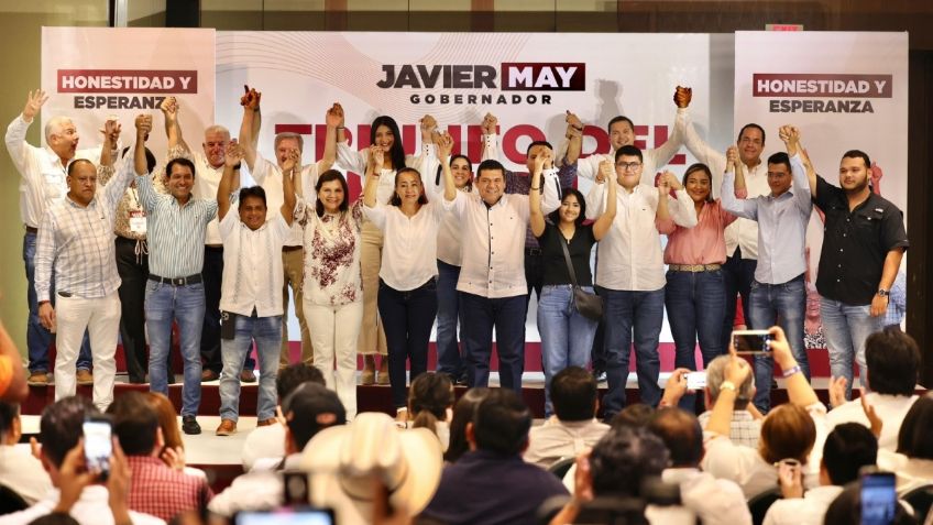 Javier May triunfa en Tabasco