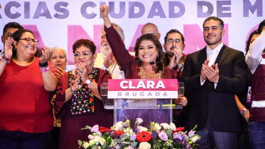 Clara Brugada se convierte en la nueva virtual Jefa de Gobierno de la CDMX