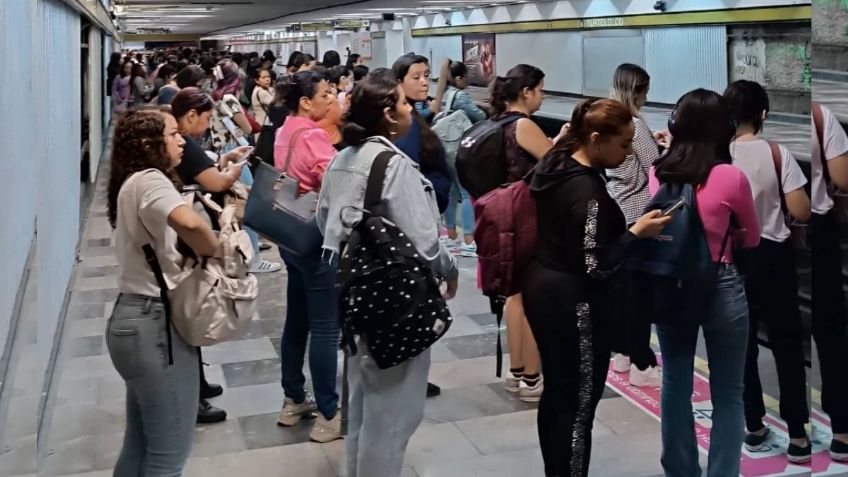 ¿Qué pasó en la estación Hidalgo de Línea 3 del Metro hoy, lunes 3 de junio?