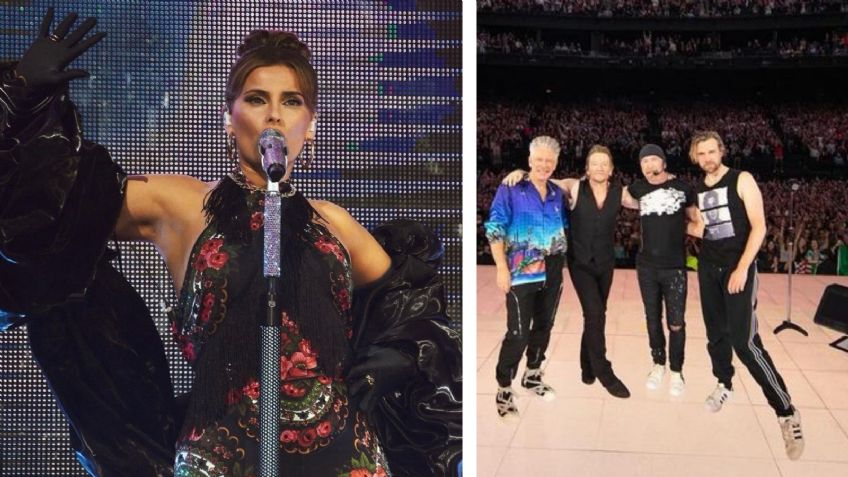 Nelly Furtado arrasa en festival de Dublín pese a críticas por su cuerpo y hasta recibe un regalo de U2