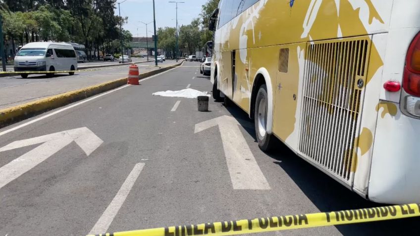 Mecánico muere aplastado por un autobús en Venustiano Carranza