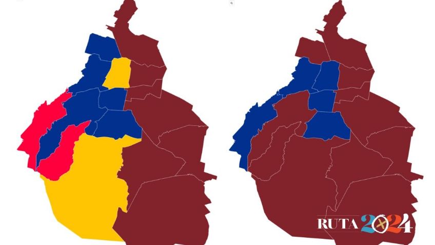 MAPA de alcaldías CDMX: así quedan tras resultados de elecciones 2024