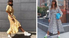 Los tres tipos de tenis para usar este verano con vestidos, según expertos de moda