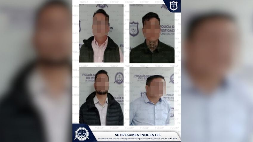 Detienen a cuatro con un basto arsenal de armas en San Luis Potosí