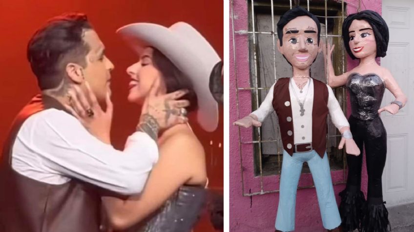 Piñatas de Ángela Aguilar y Christian Nodal, ¿motivo de demanda? Esto pasaría con una piñatería mexicana