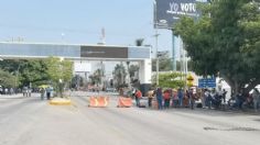 Docentes de la CNTE bloquean nuevamente entradas y salidas de Tuxtla Gutiérrez