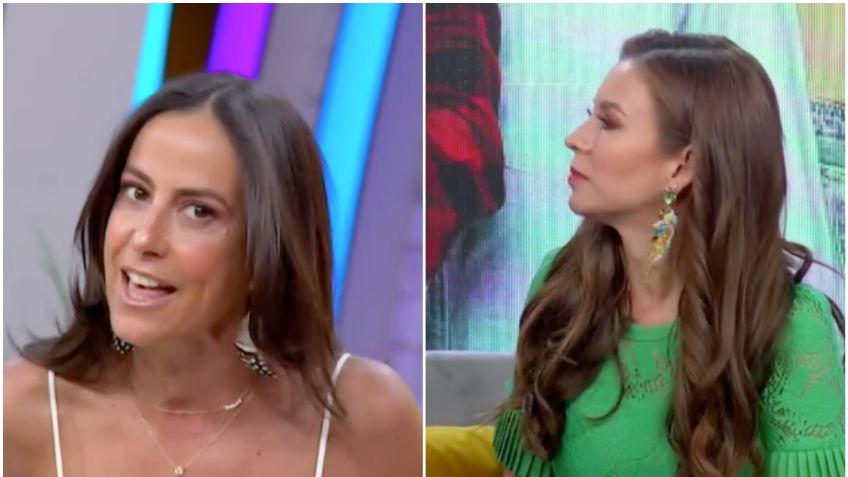 Paulina Mercado incomoda a Ingrid Coronado en Sale El Sol al hablar de "andar con el ex de una amiga"